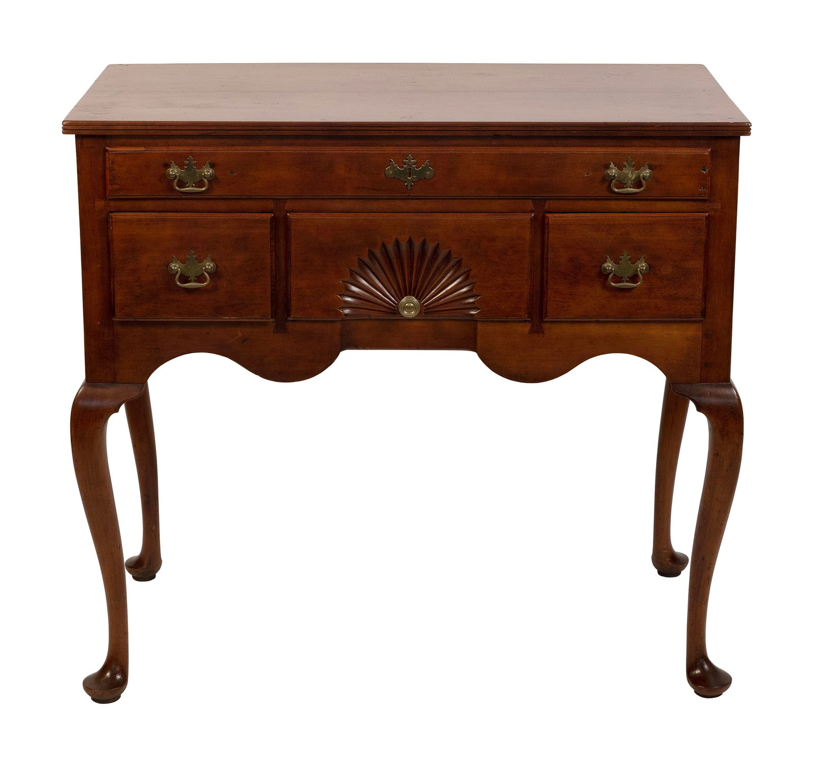 QUEEN ANNE HIGHBOY BASE 18th Century Height 36". Width 40". Depth 20.5". (1 of 1)