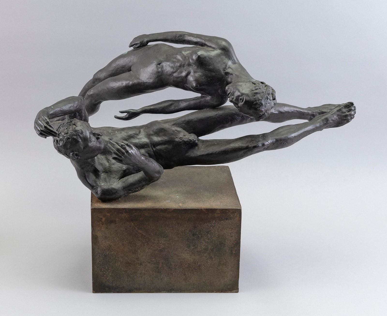 TREVOR J. SOUTHEY (Utah/California/South Africa, 1940-2015), Male and female nudes., Bronze, height (1 of 5)