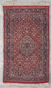 BIDJAR DESIGN SCATTER RUG: 3'0" X 5'1" Late 20th Century
