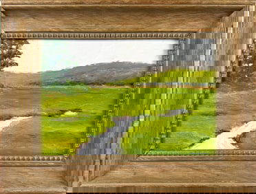 BYRNE RICHARD MARSTON, MD (Massachusetts, 1931-2022), Eagle's Neck Marsh, Truro, Massachusetts., Oil