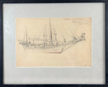 AMERICAN SCHOOL (20th Century,), Two works