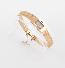 PAUL BUHRE 14KT YELLOW GOLD WATCH Approx. 17.68 total dwt.