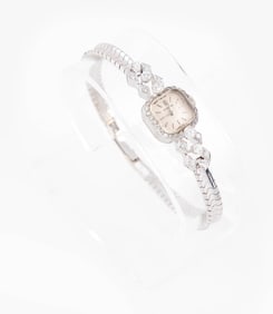 ETERNA 18KT WHITE GOLD WATCH Approx. 14.72 total dwt.