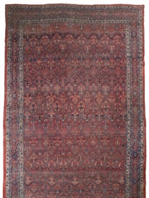 BIDJAR RUG: 10'10" X 17'10" Circa 1915-25
