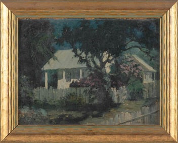 CHESTER K. VAN NORTWICK (Massachusetts/New Hampshire/Rhode Island, 1881-1944), A Florida cabin.