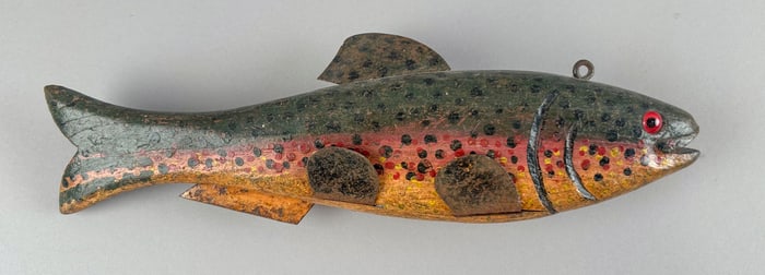 SPEARFISHING FISH DECOY 20th Century Length 12".