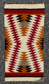 SEVEN NATIVE SOUTHWESTERN AMERICAN AND SOUTH AMERICAN BLANKETS AND RUGS 20th Century From 20" x 22"