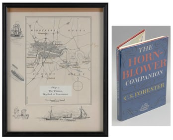 "THE HORN-BLOWER COMPANION" BY C.S. FORESTER, WITH ORIGINAL ARTWORK