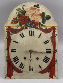 WOODEN CLOCKWORKS FOR A TALL-CASE CLOCK 19th Century Height 18.5".