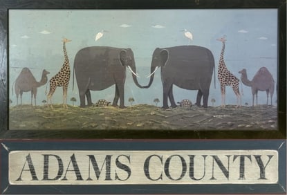 TWO PIECES OF WALL DECOR Contemporary