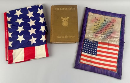 THREE AMERICANA ITEMS Late 19th/20th Century