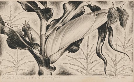 CLARE VERONICA HOPE LEIGHTON (Connecticut/United Kingdom, 1898-1989), Botanical., Lithograph, 5.5" x