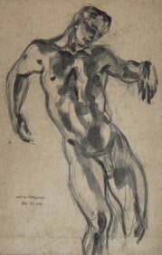 WILLIAM HORACE (BILL) LITTLEFIELD (Massachusetts/New York, 1902-1969), Male Figure from Symbol XX