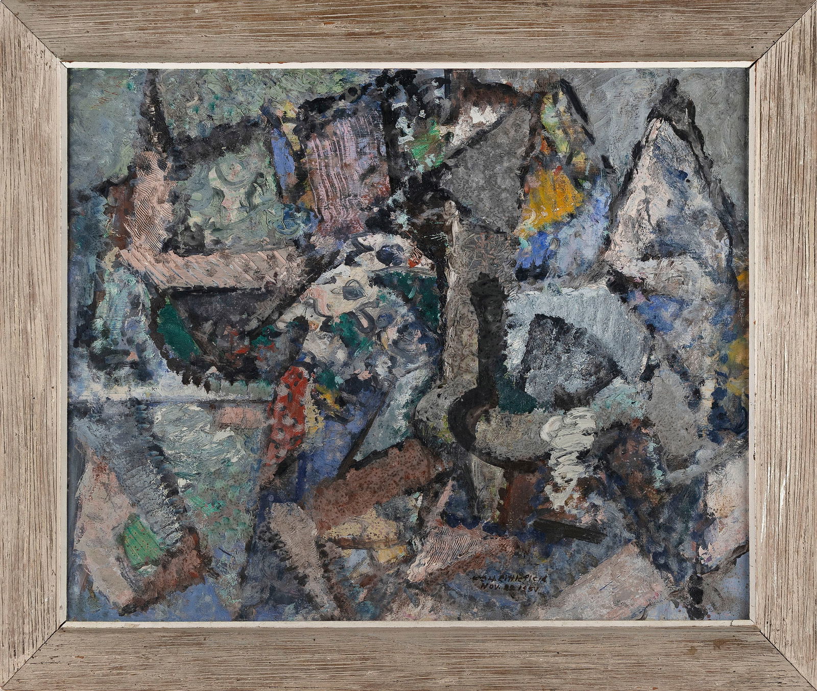 WILLIAM HORACE (BILL) LITTLEFIELD (Massachusetts/New York, 1902-1969), "Fifth and Final Version".,