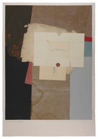 LEO MANSO (New York, 1914-1993), "Palazzo Ducale"., Color lithograph, 33.25" x 25.25". Unframed.