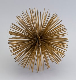 SEA URCHIN SCULPTURE IN THE MANNER OF CURTIS JER? Mid-20th Century Diameter approx. 8.5".