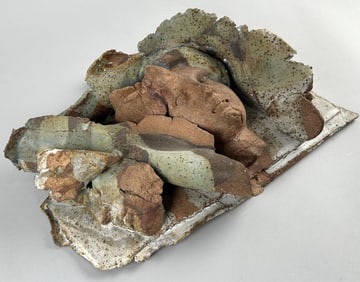 ATTRIBUTED TO RICK "WAVE" KAPLER (Massachusetts, Contemporary), Abstract of three women's faces on a