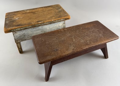 TWO CRICKETS 19th Century Lengths 15" and 16".