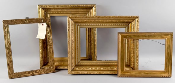 FOUR PICTURE FRAMES Late 19th and 20th Century