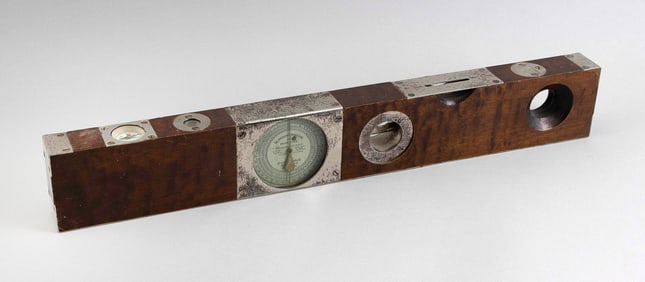 NICKEL HELB RAILROAD LEVEL Early 20th Century Length 24".