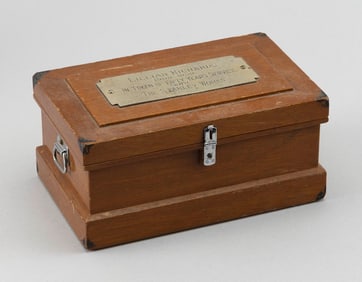 MINIATURE TOOLBOX Mid-20th Century Length 6.5".