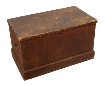 TOOL CHEST 19th Century Height 22". Width 38". Depth 22".