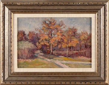GEORGE GARDNER SYMONS (New York/California/Massachusetts/Illinois/New Jersey, 1863-1930), Autumnal