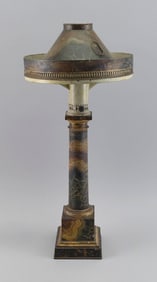 TOLE LAMP Early 20th Century Height 22".