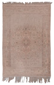TURKISH RUG: 5'0" X 7'4" First Half of the 20th Century