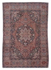 PERSIAN RUG: 3'11" X 5'8" Third Quarter of the 20th Century