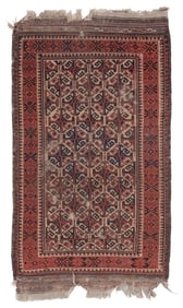 BELOUCH RUG: 3'0" X 5'6" First Half of the 20th Century