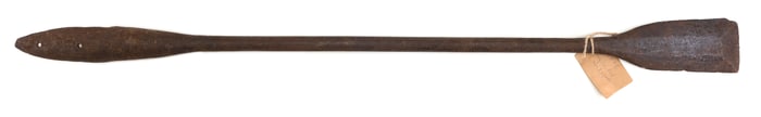 HEAVY CUTTING SPADE 19th Century Length 46.25".