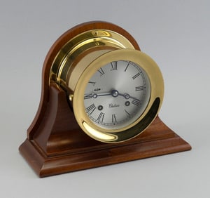 CHELSEA CLOCK 20th Century Height 7". Bezel diameter 5.5".