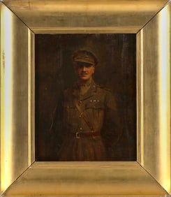 GEORGE PERCY JACOMB-HOOD (United Kingdom, 1857-1937), Portrait of Lieutenant Beaufort Palmer.