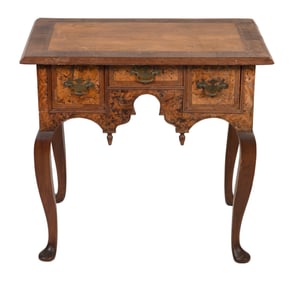 ENGLISH QUEEN ANNE LOWBOY 19th Century Height 31". Width 33". Depth 21".