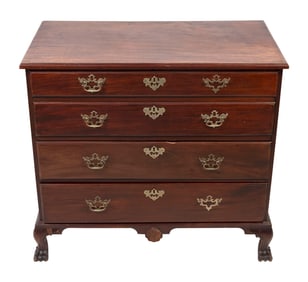 ENGLISH MAHOGANY BUREAU DESK 19th Century Height 34.5". Width 37". Depth 19".