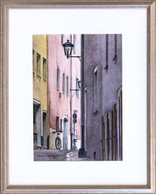CAROLYN LATANISIAN (Massachusetts, Contemporary), Sunlight & Shadows., Watercolor,