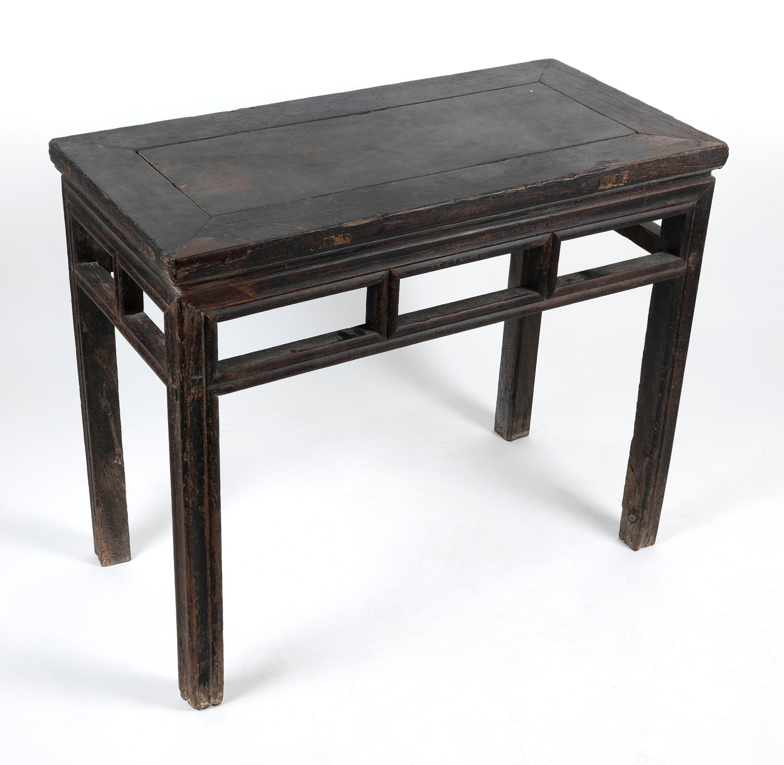 CHINESE HARDWOOD ALTAR TABLE 19th Century Height 29.5". Width 36". Depth 18".: CHINESE HARDWOOD ALTAR TABLE 19th Century Height 29.5". Width 36". Depth 18".