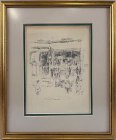 JAMES ABBOTT MCNEILL WHISTLER (Massachusetts/England/France, 1834-1903), "Chelsea Rags"., Transfer