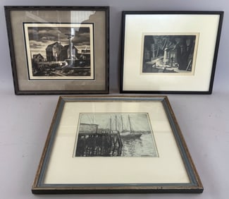 THREE 20TH CENTURY PRINTS