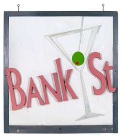TRADE SIGN FROM CAPE COD Late 20th Century Height 51". Length 48".