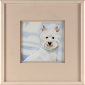 TRACI HARMON-HAY (Massachusetts, Contemporary), "Buttons"., Pastel on paper, 7.25" x 8" sight.