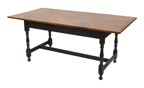 D.R. DIMES HARVEST TABLE New Hampshire, Contemporary Height 30.5". Length 72". Width 35.5".
