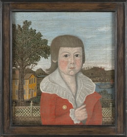 JOSEPH STEWARD (Connecticut/Massachusetts, 1753-1822), Portrait of Samuel Tracey Coit, circa 1790.,