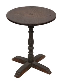 EARLY STAND Late 17th/Early 18th Century Height 24.5". Diameter 20" to 20.5".