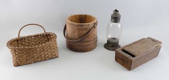 COLLECTION OF AMERICANA 19th and 20th Century Heights to 12.5".
