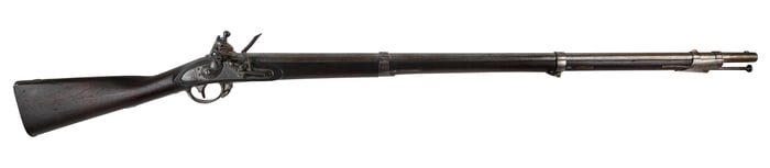 LABAN HERSEY-OWNED U.S. MODEL 1816 TYPE I MUSKET WITH HARPER'S FERRY 1820 DATED LOCK Circa 1820