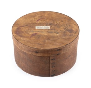 HINGHAM AGRICULTURAL AND HORTICULTURAL SOCIETY PANTRY BOX Hingham, Massachusetts, 19th Century