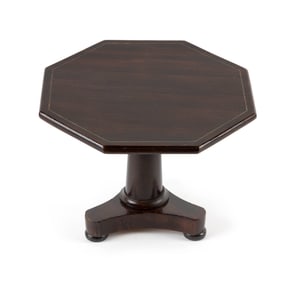 AUGUSTUS LINCOLN HUDSON MINIATURE EMPIRE-STYLE TILT-TOP TABLE Hingham, Massachusetts, Second Half of