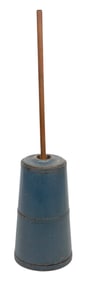 C. WILDER & SON BUTTER CHURN WITH DASHER Hingham, Massachusetts, 19th Century Churn height 20".